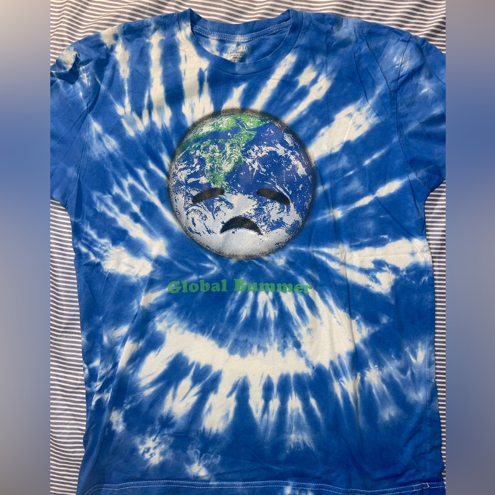 Habitat skateboards global bummer tie dye tee